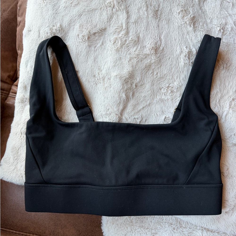 Monday Swimwear Black Sports Bra